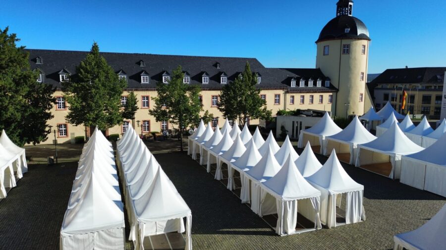 Pagodenzelte von Zelte Pförtner in Siegen