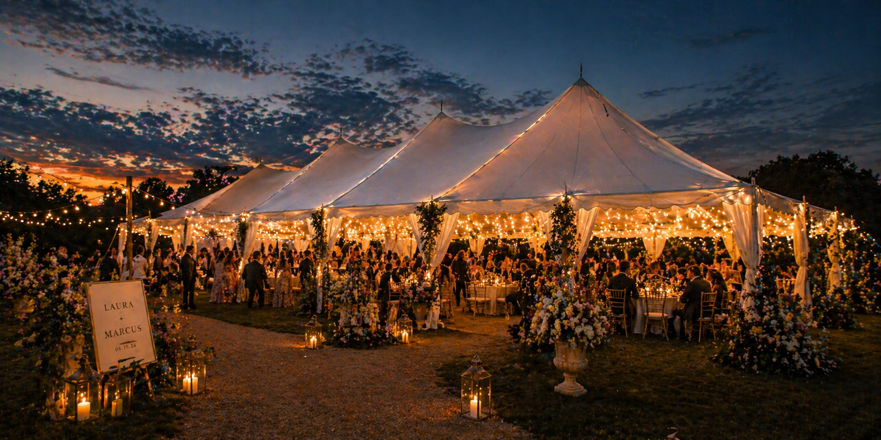 Hochzeit im Garten Ideen